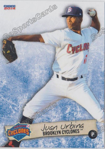 2014 Brooklyn Cyclones Juan Urbina