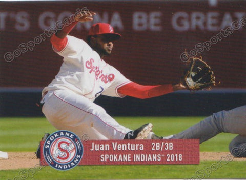 2018 Spokane Indians Juan Ventura
