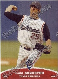 2007 Tulsa Drillers Judd Songster