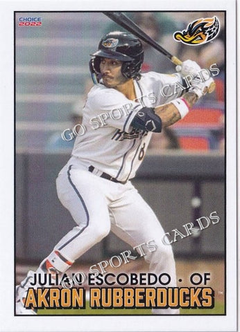 2022 Akron RubberDucks Julian Escobedo