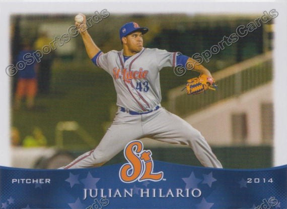 2014 St Lucie Mets Julian Hilario
