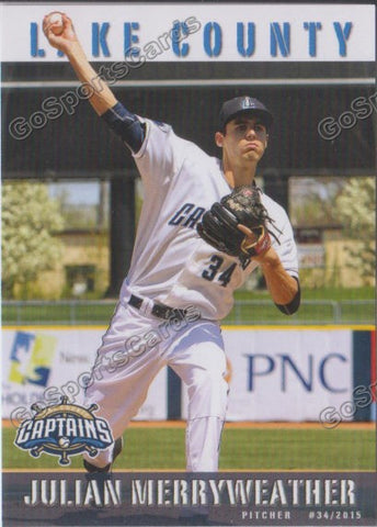 2015 Lake County Captains Julian Merryweather