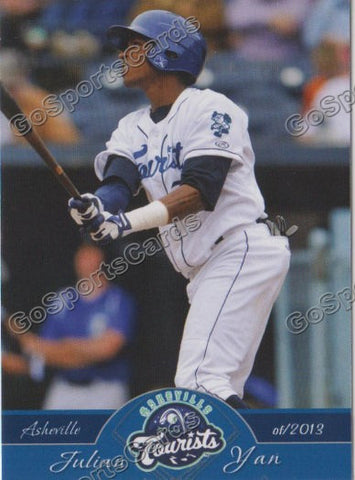 2013 Asheville Tourists Julian Yan