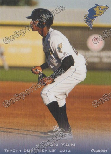 2013 Tri City Dust Devils Julian Yan