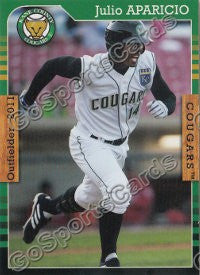 2011 Kane County Cougars Julio Aparicio