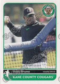 2012 Kane County Cougars Julio Bruno