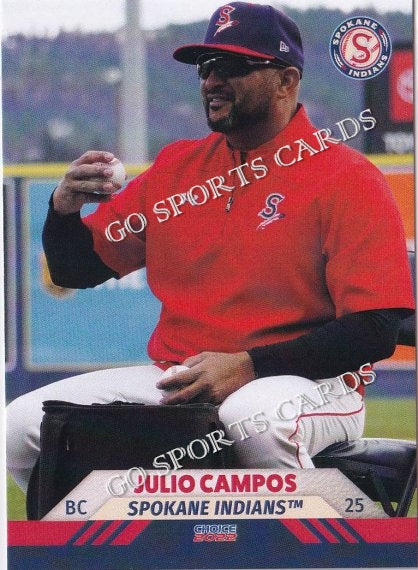 2022 Spokane Indians Julio Campos