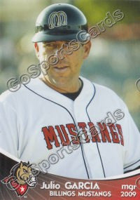 2009 Billings Mustangs Julio Garcia