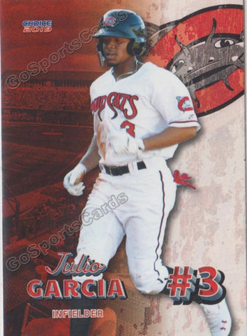 2019 Carolina Mudcats Julio Garcia