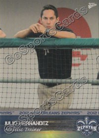 2012 New Orleans Zephyrs Julio Hernandez