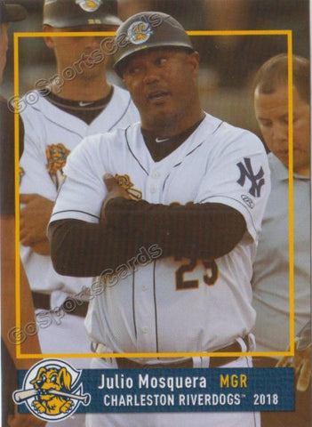 2018 Charleston RiverDogs Julio Mosquera