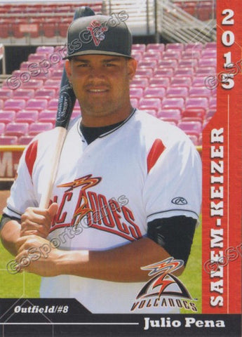 2015 Salem Keizer Volcanoes Julio Pena