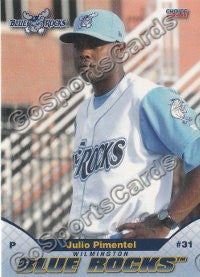 2011 Wilmington Blue Rocks Julio Pimentel