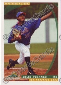 2006 Appalachian League Top Prospects Julio Polanco