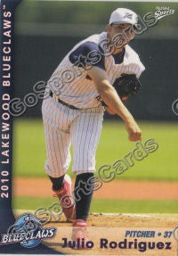 2010 Lakewood BlueClaws Julio Rodriguez