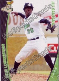 2008 Clinton LumberKings Julio Santana