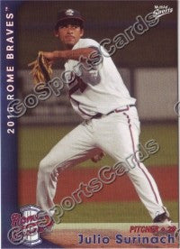 2010 Rome Braves Julio Surinach
