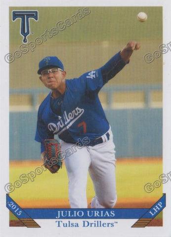 2015 Tulsa Drillers Julio Urias
