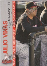 2012 Kannapolis Intimidators Julio Vinas
