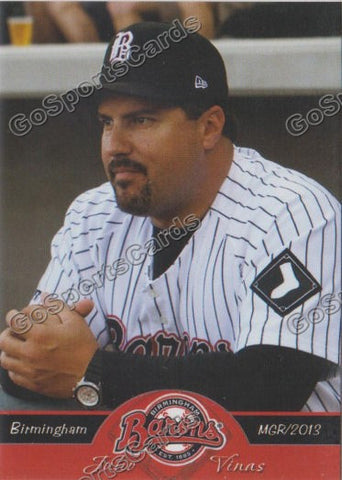 2013 Birmingham Barons Julio Vinas