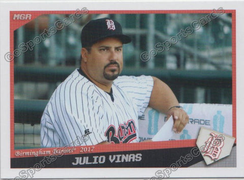 2017 Birmingham Barons Julio Vinas