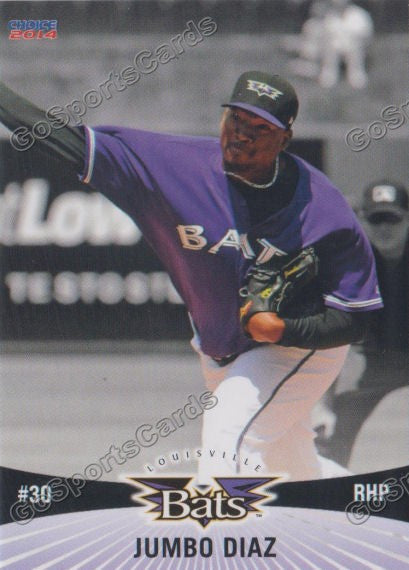 2014 Louisville Bats Jumbo Diaz