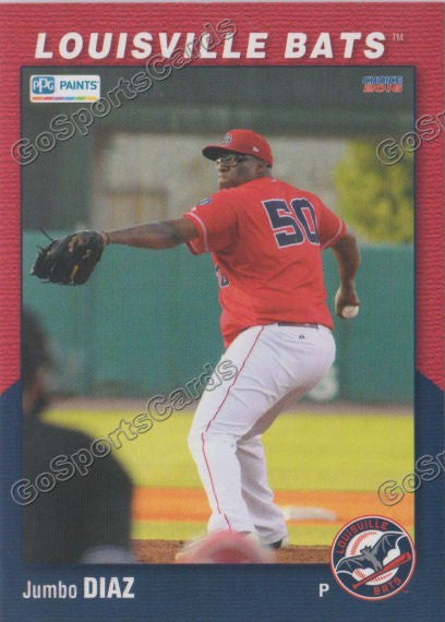 2016 Louisville Bats Jumbo Diaz