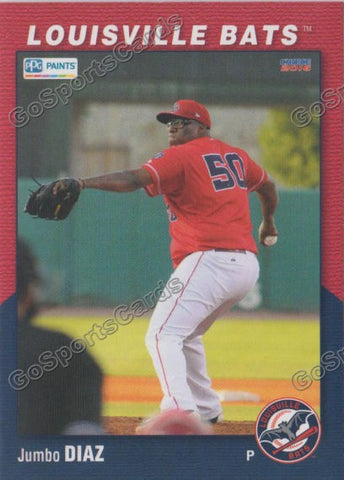2016 Louisville Bats Jumbo Diaz