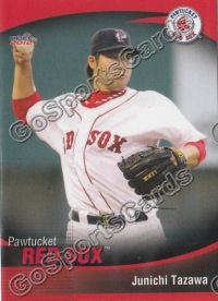 2012 Pawtucket Red Sox Junichi Tazawa