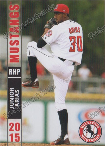 2015 Billings Mustangs Junior Joselin Arias