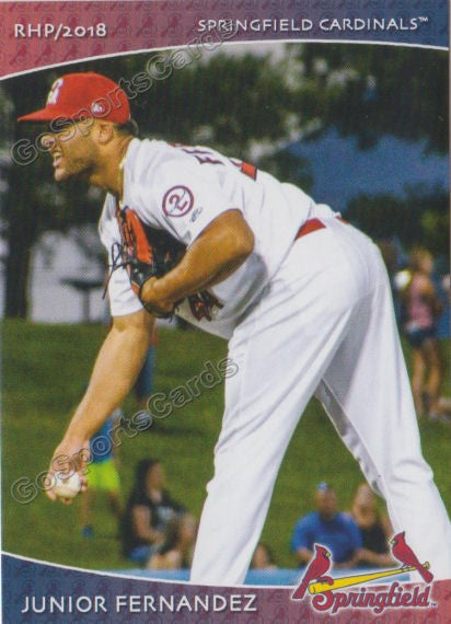 2018 Springfield Cardinals SGA Junior Fernandez