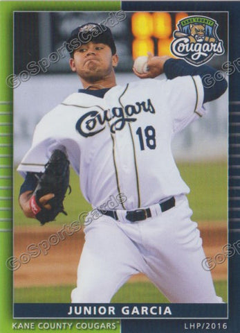 2016 Kane County Cougars Junior Garcia