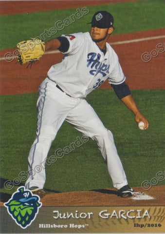 2016 Hillsboro Hops Junior Garcia
