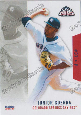2016 Colorado Springs Sky Sox Junior Guerra