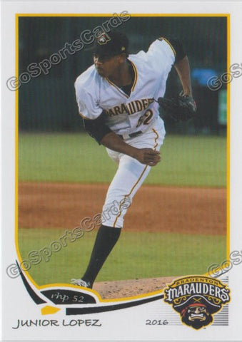 2016 Bradenton Marauders Junior Lopez