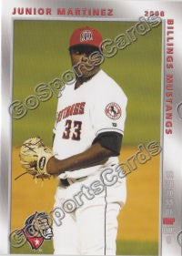 2008 Billings Mustangs Junior Martinez
