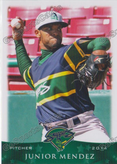 2014 Beloit Snappers Junior Mendez