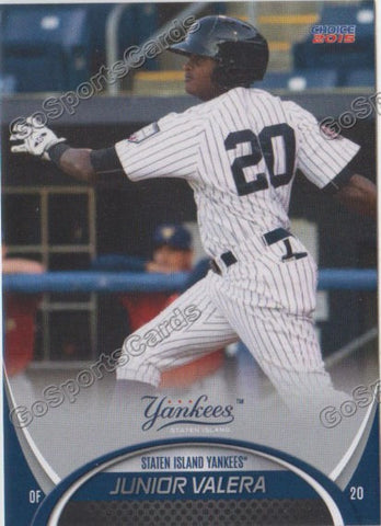 2015 Staten Island Yankees Junior Valera