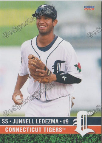 2016 Connecticut Tigers Junnell Ledezma