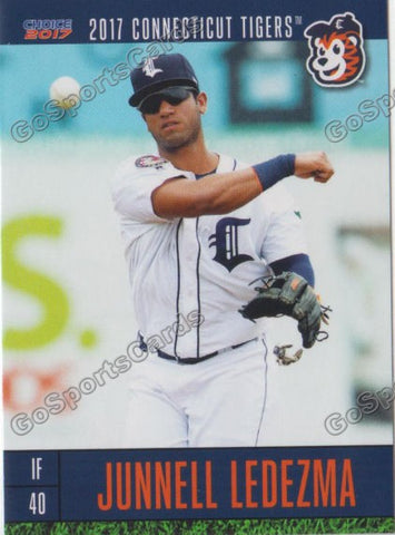 2017 Connecticut Tigers Junnell Ledezma