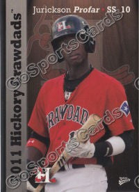 2011 Hickory Crawdads Jurickson Profar
