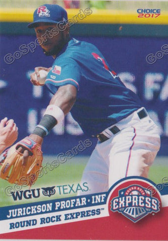 2017 Round Rock Express Jurickson Profar
