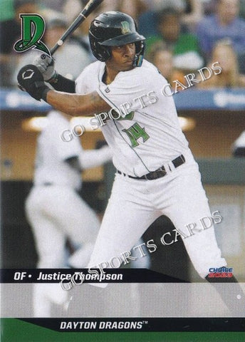 2023 Dayton Dragons Justice Thompson