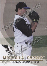 2010 Missoula Osprey Justin Albert