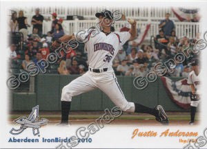 2010 Aberdeen IronBirds Justin Anderson