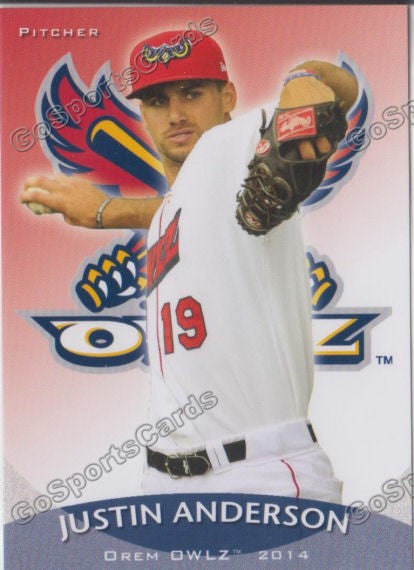2014 Orem Owlz Justin Anderson