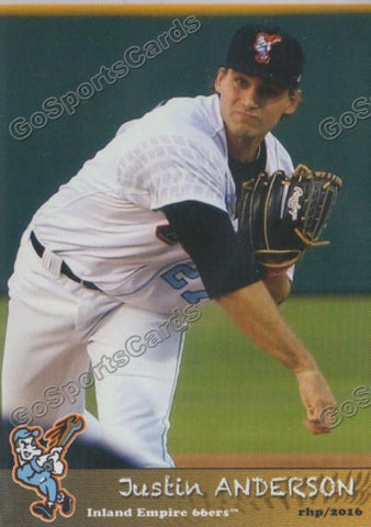 2016 Inland Empire 66ers Justin Anderson