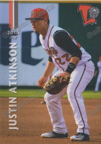 2016 Lansing Lugnuts Justin Atkinson