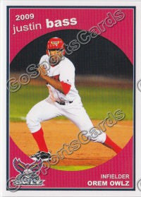 2009 Orem Owlz Justin Bass
