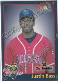 2010 Cedar Rapids Kernels DAV Justin Bass